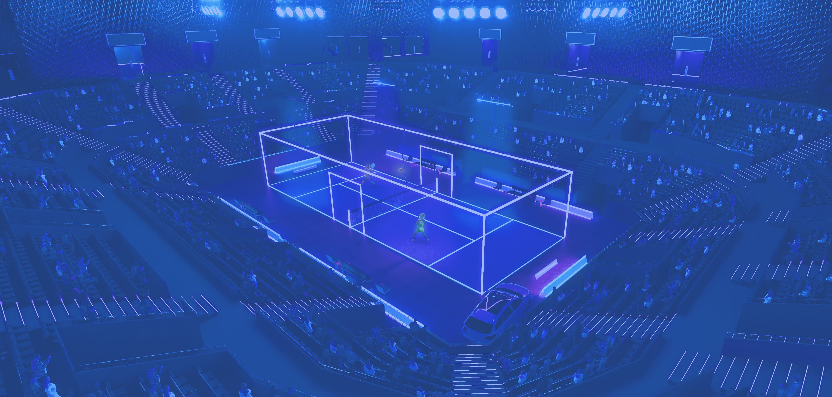 Padelight game screenshot